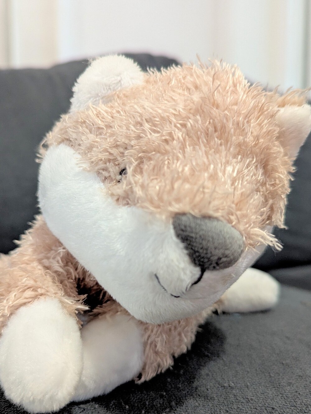 Carters Just One You Fox 10" Plush Stuffed Animal Lovey Toy Tan White 2022 Baby